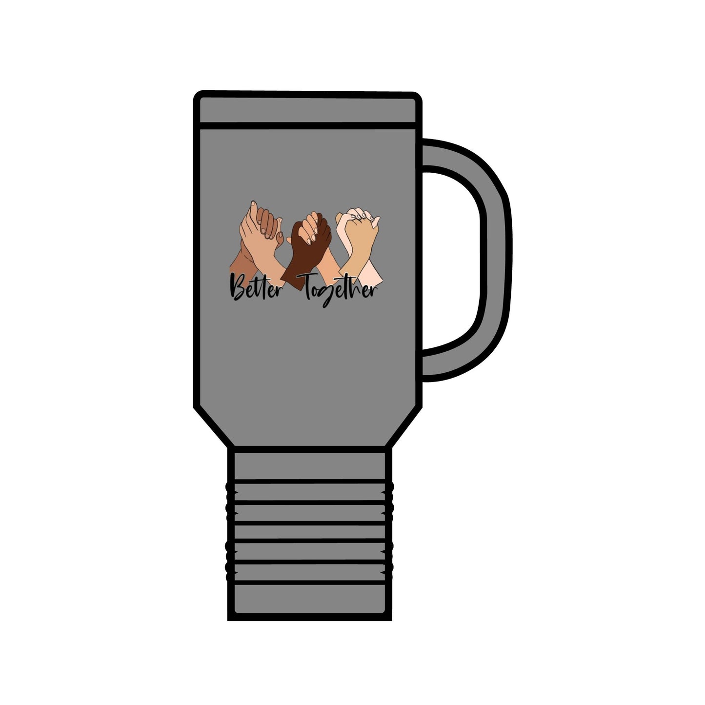 Insulated Travel Mug - Unity & Togetherness Design