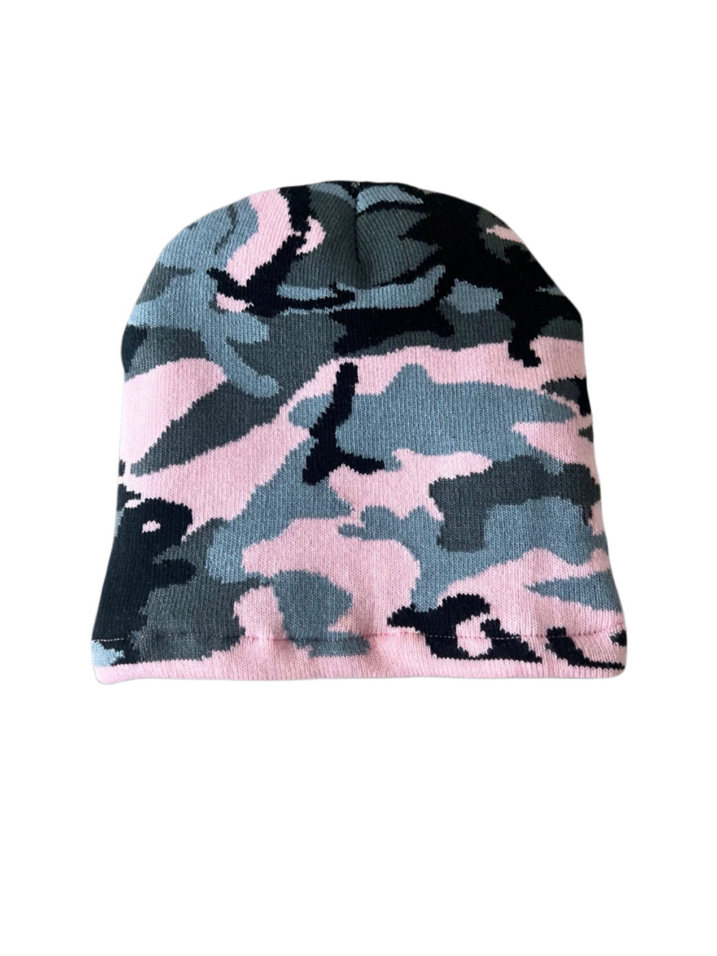 Pink Camo (Silk Beanie)