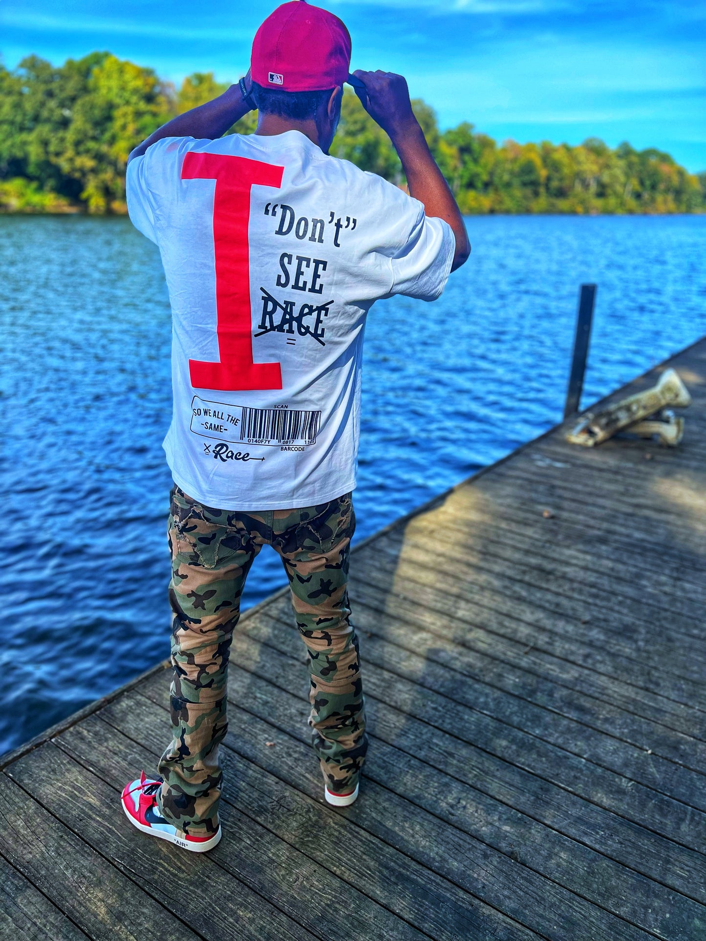 NOT RACE (White) T-Shirt