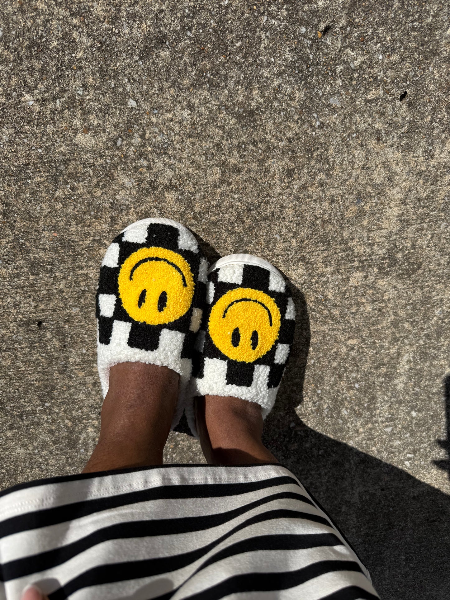 smiley π. slippers