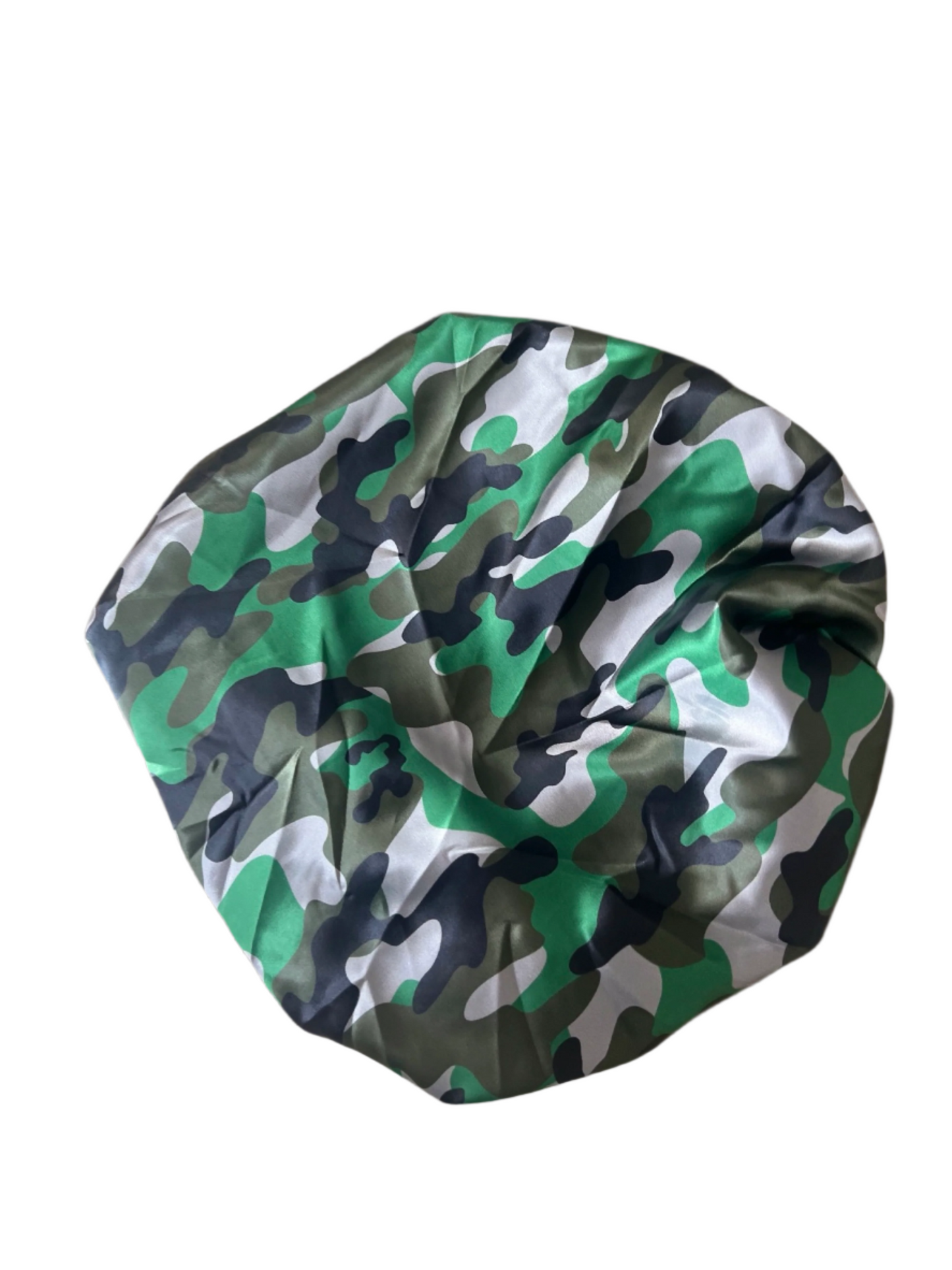 Military Green (Elastic Band Bonnet)