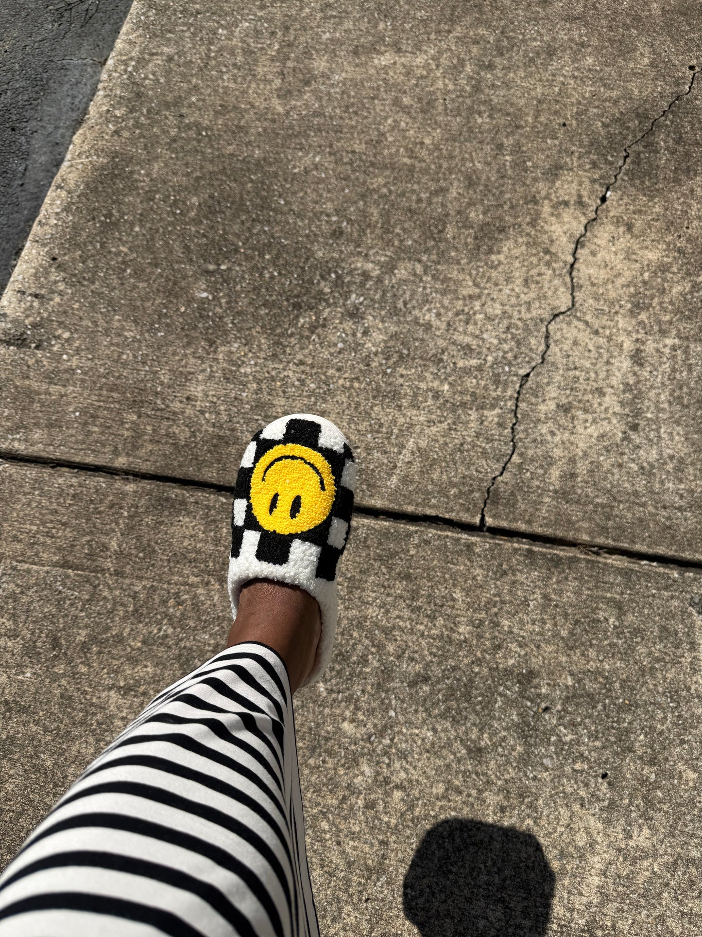 smiley π. slippers