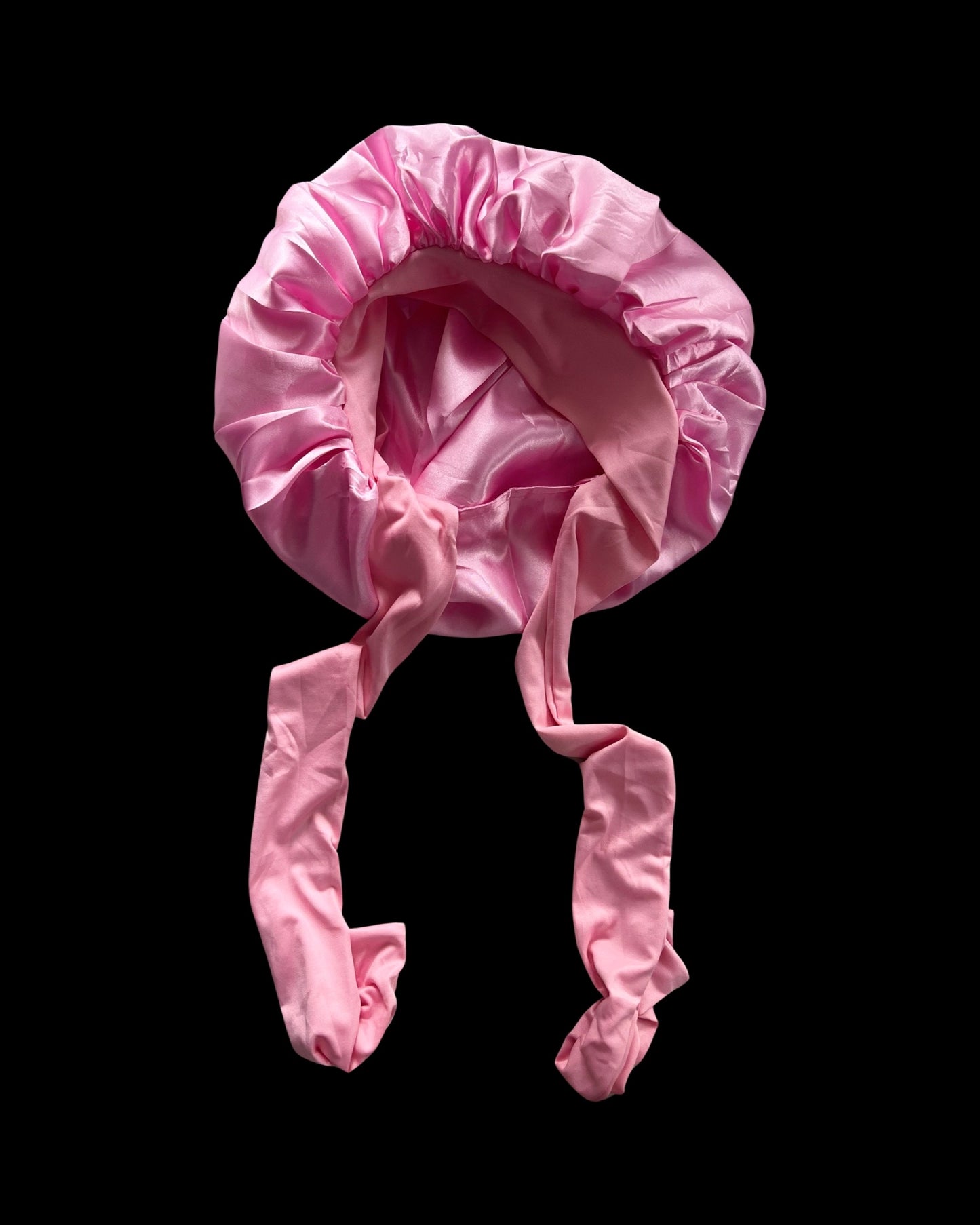 Pink Tie (Kids Bonnet