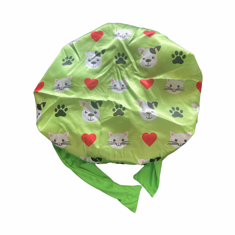 Lime Green Paw 🐾 (Tie)