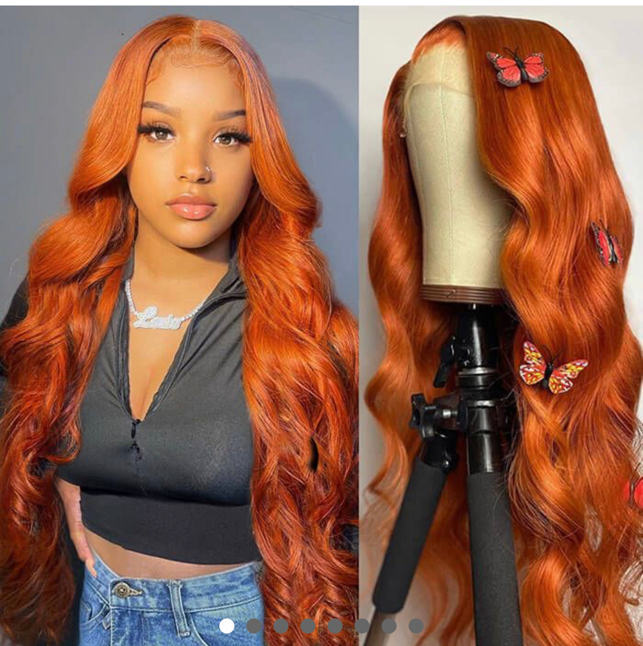 GINGER LACE FRONTAL WIG/ Hair