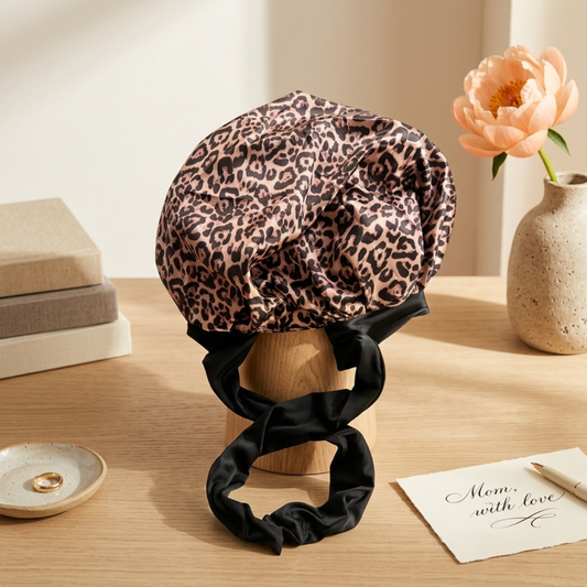 Leopard 🐆 Tie (Adult Bonnet)