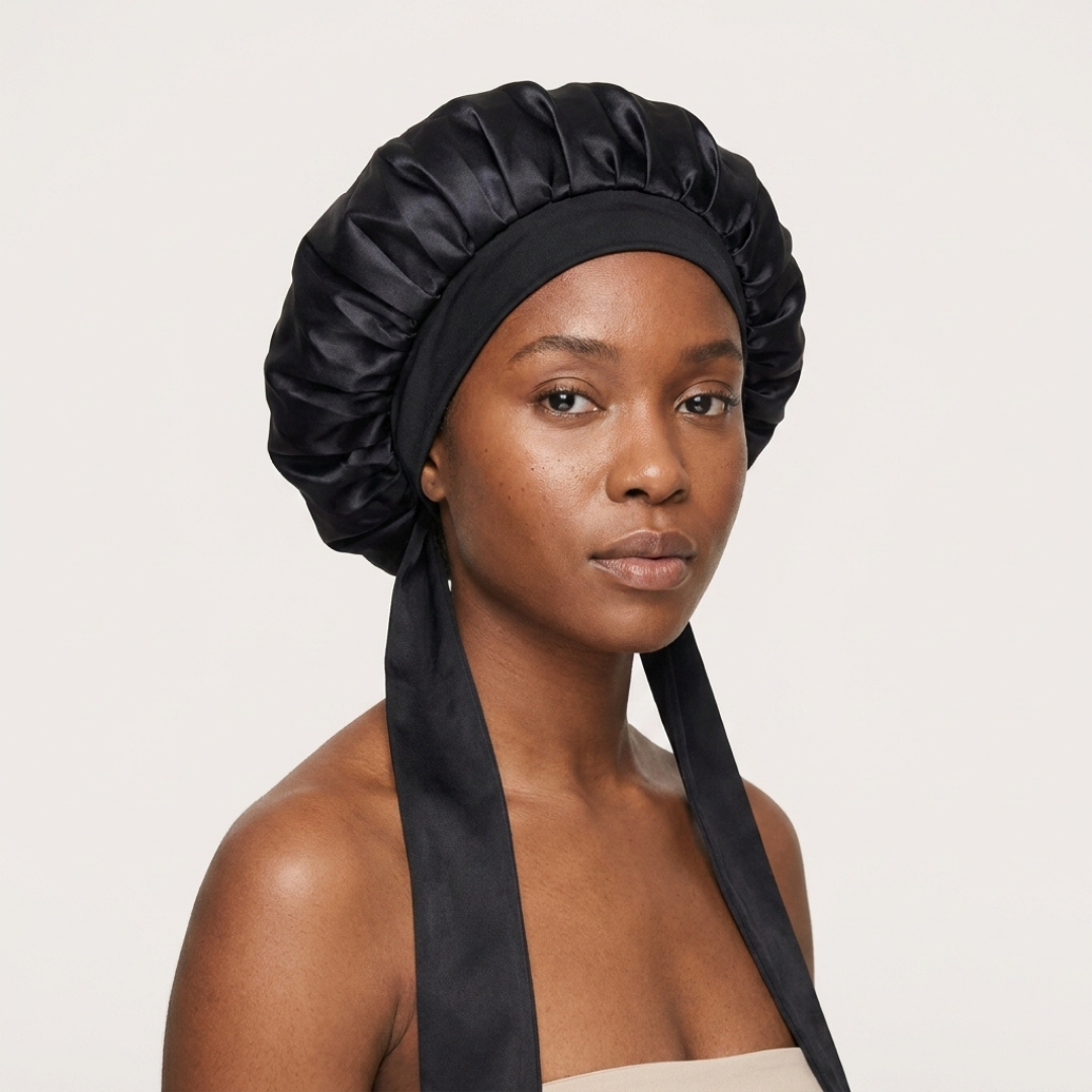 Black Tie (Adult Bonnet)