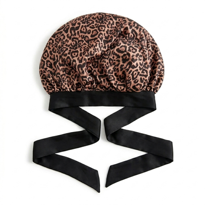 Leopard 🐆 Tie (Adult Bonnet)