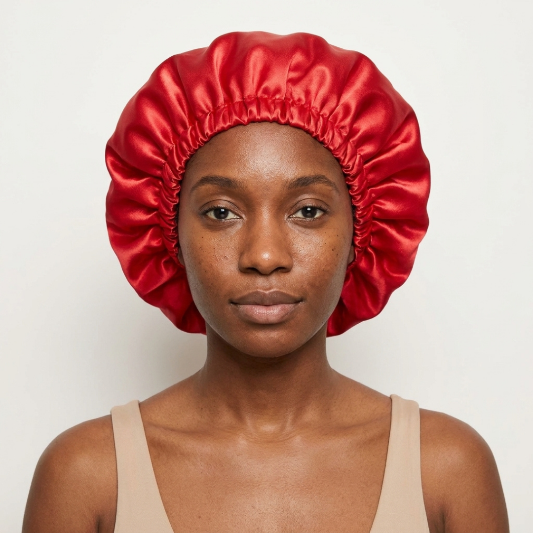 Red Tie Unisex (Adult Bonnet)