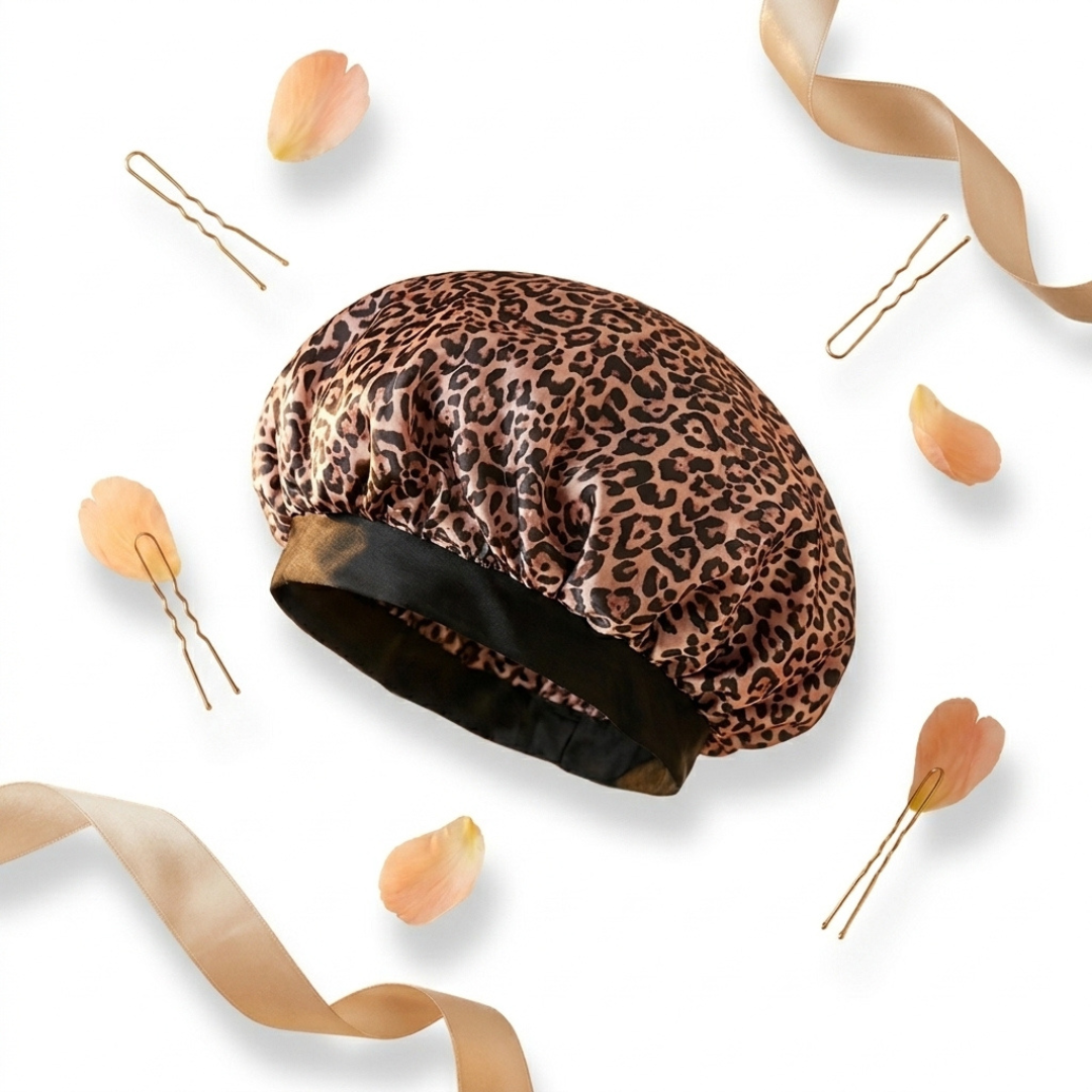 Leopard 🐆 Tie (Adult Bonnet)