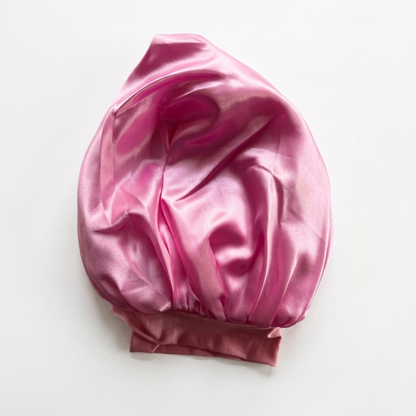Pink Tie Bonnet