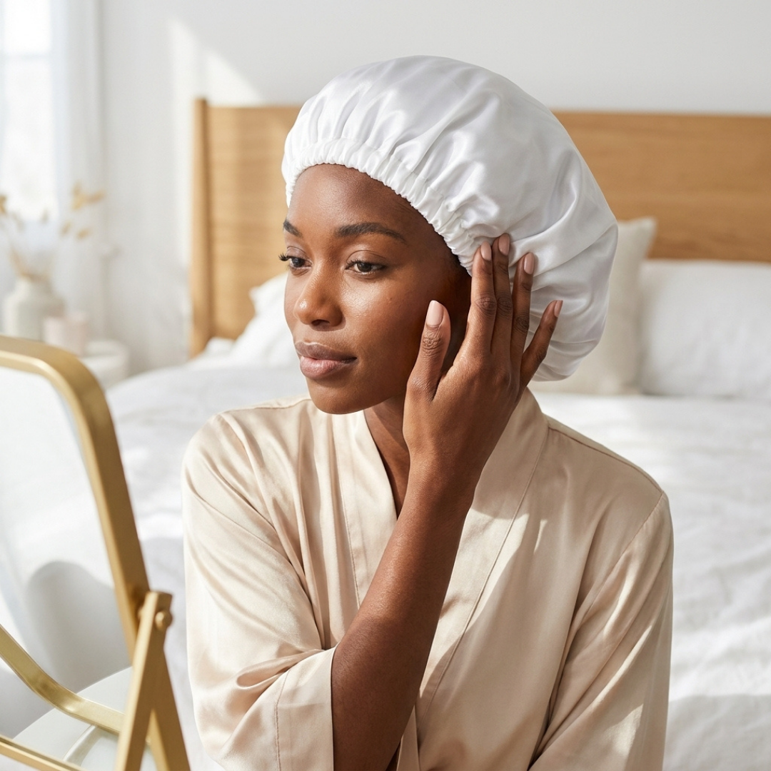 White (Tie) Bonnet
