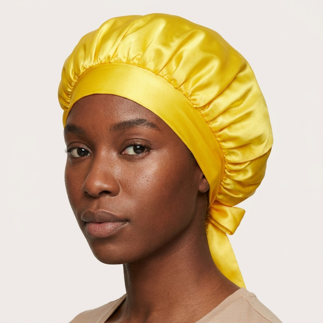 Yellow/Gold Tie (Adult Bonnet)