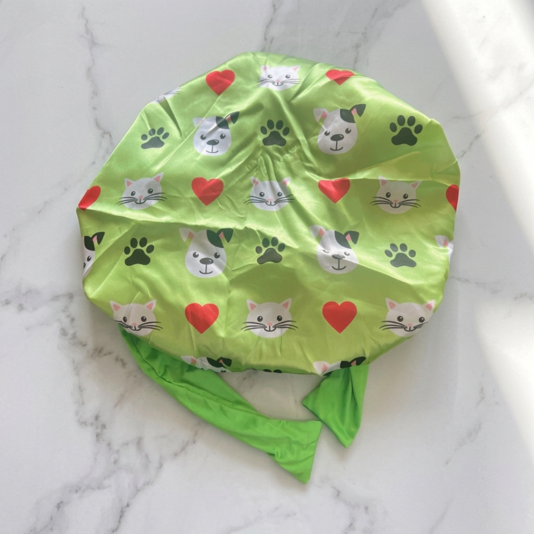 Lime Green Paw 🐾 (Tie)