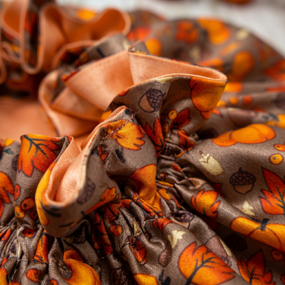 Pumpkin 🎃 & Leaves 🍂 Bonnet