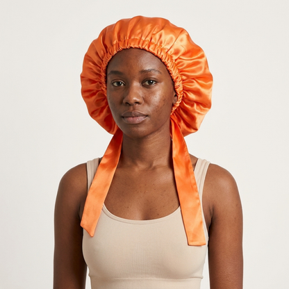 Orange Tie Unisex (Adult Bonnet)