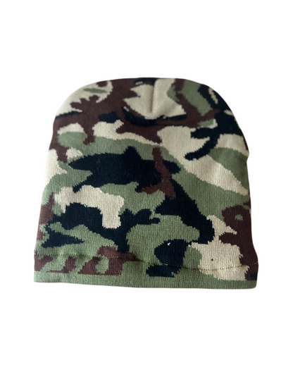Camo Green (Silk Beanie)