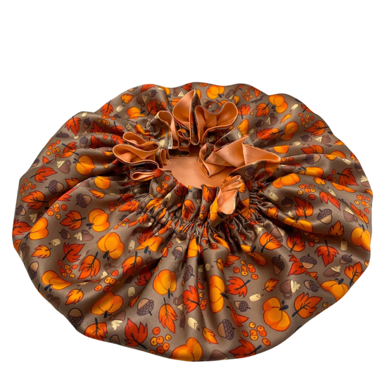 Pumpkin 🎃 & Leaves 🍂 Bonnet