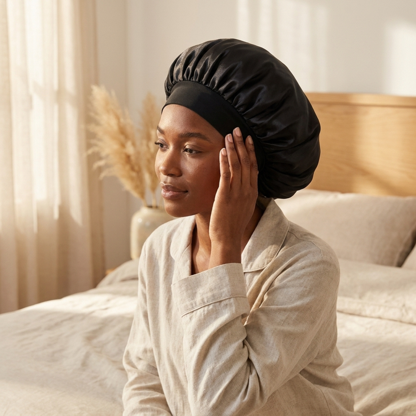 Silk Tie (Adult Bonnet)
