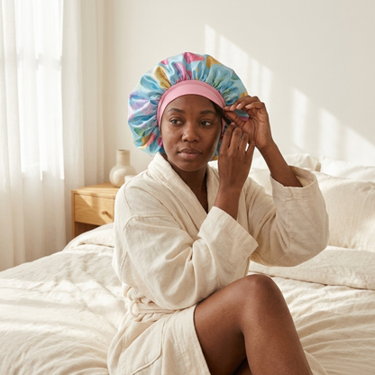 Blue Valentines Bonnet(Wide Band)