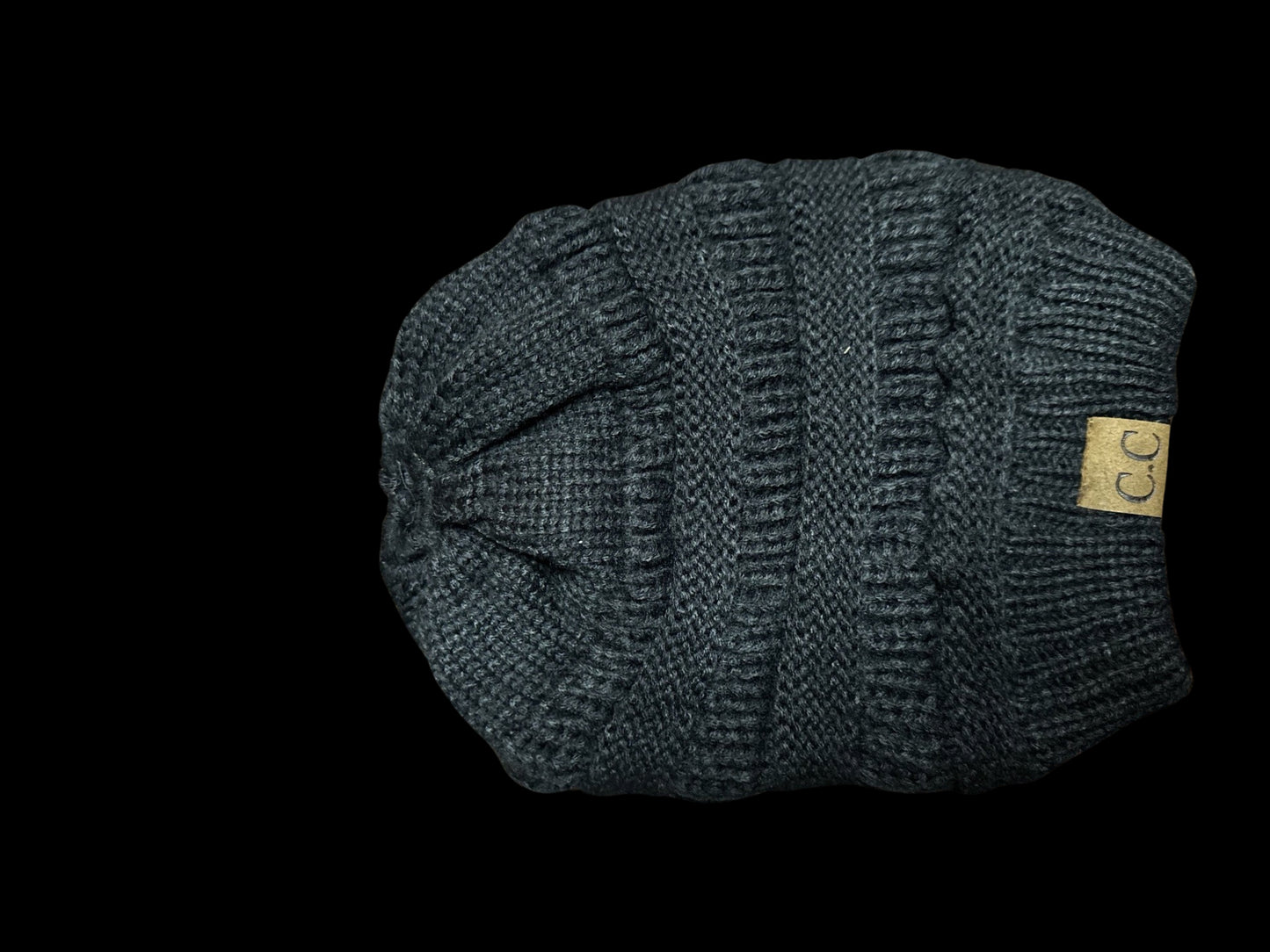 Black (Silk Beanie)