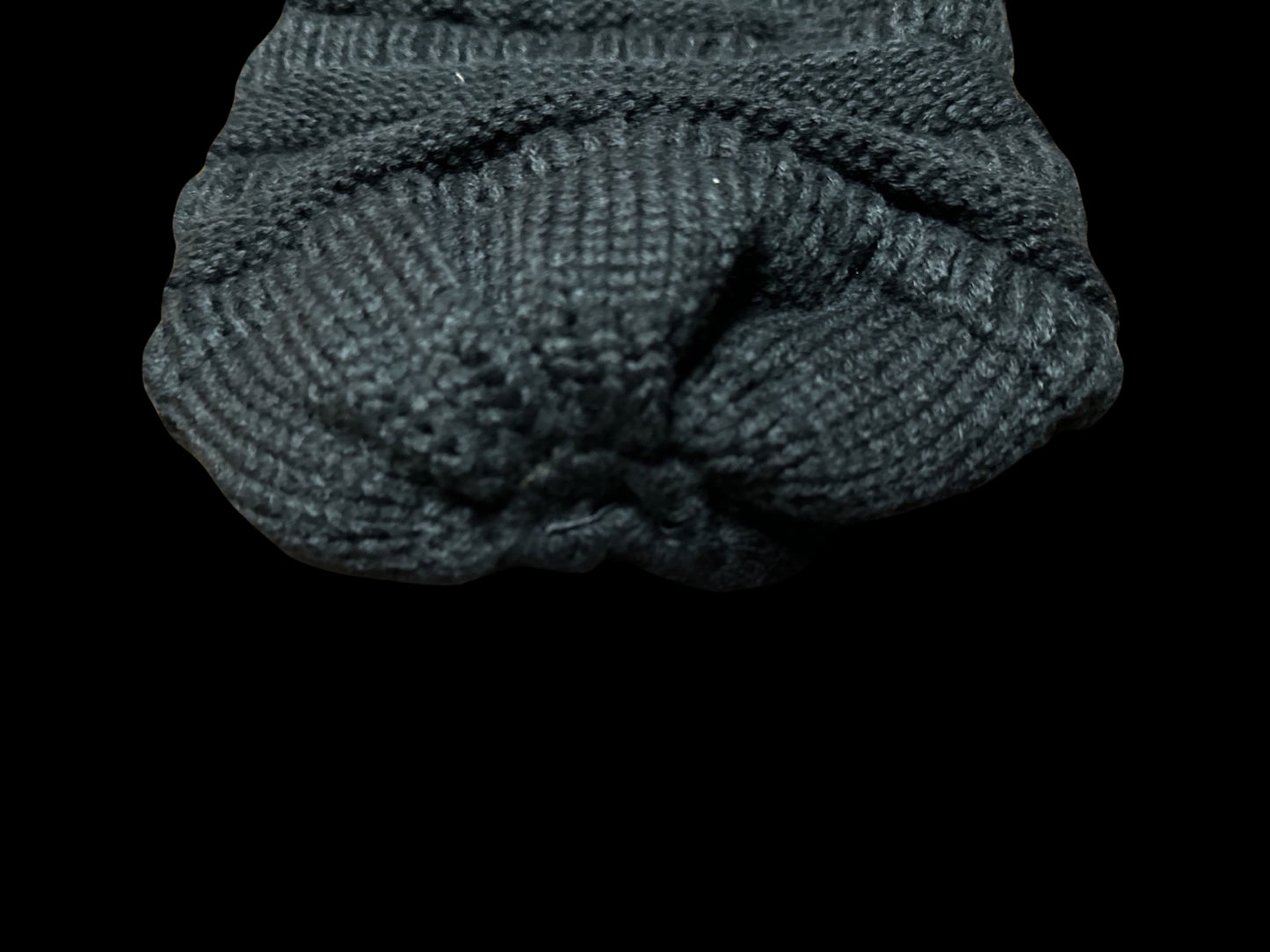 Black (Silk Beanie)