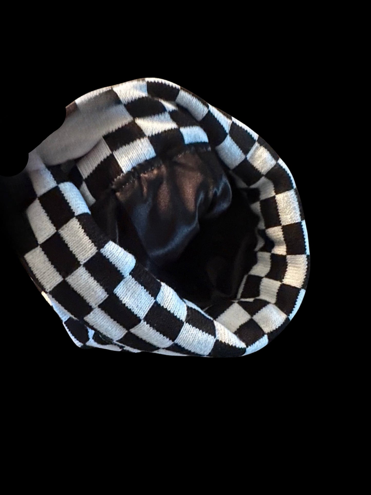Black (Silk Beanie)