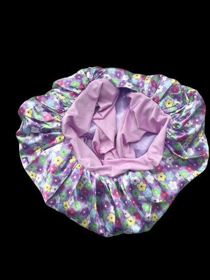 Flower Purple Tie(Adult)