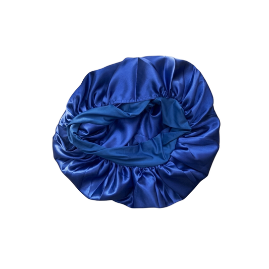 Blue Tie (Adult Bonnet)