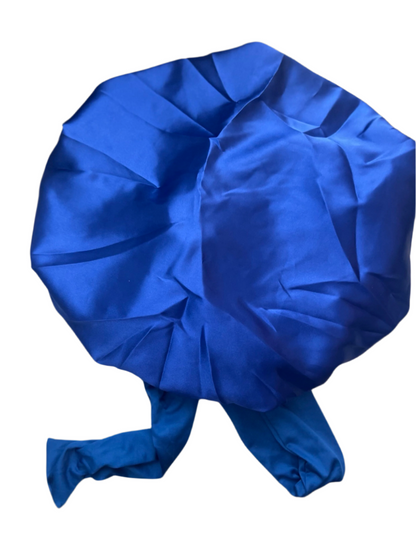 Blue Tie (Adult Bonnet)