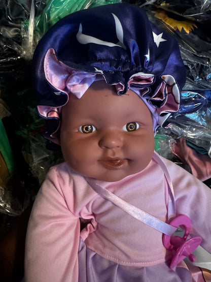 REBORN BABY BONNETS