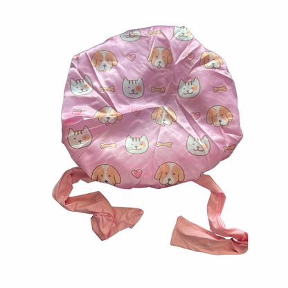Pink Cat🐱Dog🐶 (Tie)