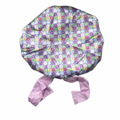 Flower Purple Tie(Adult)